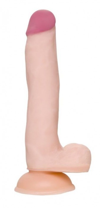 Телесный фаллоимитатор-реалистик Minc - 21 см. - A-toys купить с доставкой в интернет-магазине Orgasmix в Нефтекамске Телесный фаллоимитатор-реалистик Minc - 21 см. - A-toys