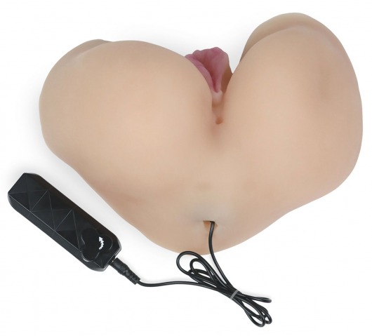 Вибровагина из киберкожи с выносным пультом - LOVETOY (А-Полимер) - в Нефтекамске купить с доставкой