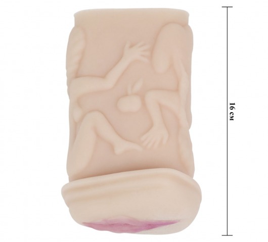 Мастурбатор-вагина из кибер-кожи с выносным пультом управления вибрацией - LOVETOY (А-Полимер) - в Нефтекамске купить с доставкой