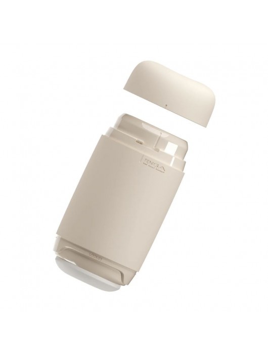 Бежевый мастурбатор Tenga Puffy - Tenga - в Нефтекамске купить с доставкой