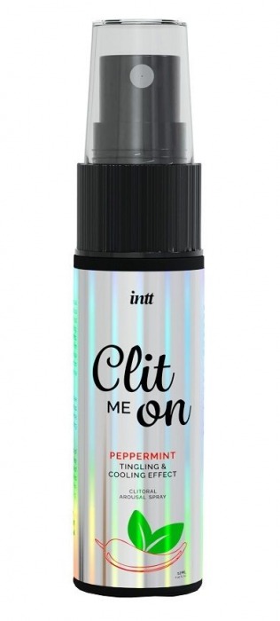 Клиторальный возбуждающий спрей Clit Me On Peppermint - 12 мл. - INTT - купить с доставкой в Нефтекамске