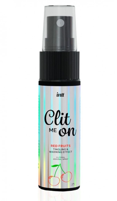 Клиторальный возбуждающий спрей Clit Me On Red Fruits - 12 мл. - INTT - купить с доставкой в Нефтекамске