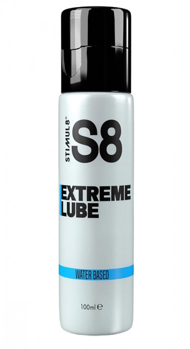 Лубрикант на водной основе S8 Extreme Lube - 100 мл. - Stimul8 - купить с доставкой в Нефтекамске