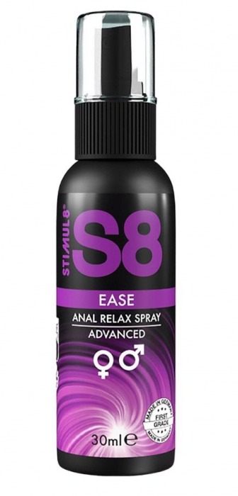 Расслабляющий анальный спрей S8 Ease Anal Relax Spray - 30 мл. - Stimul8 - купить с доставкой в Нефтекамске