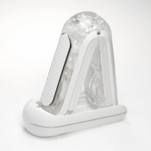 Белый мастурбатор Tenga Flip Zero Gravity с вибрацией - Tenga - в Нефтекамске купить с доставкой