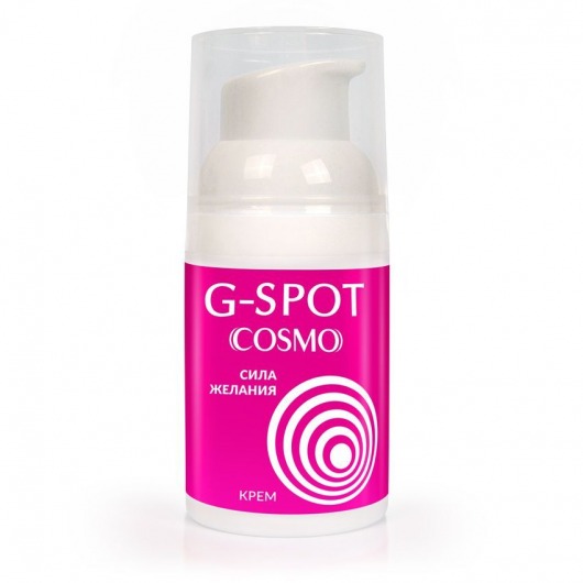 Стимулирующий интимный крем для женщин Cosmo G-spot - 28 гр. - Биоритм - купить с доставкой в Нефтекамске