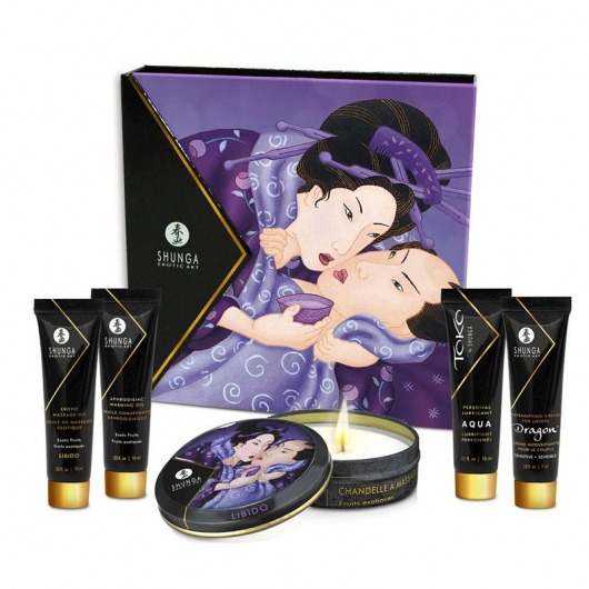 Подарочный набор Geishas secret из 5 предметов - Shunga - купить с доставкой в Нефтекамске