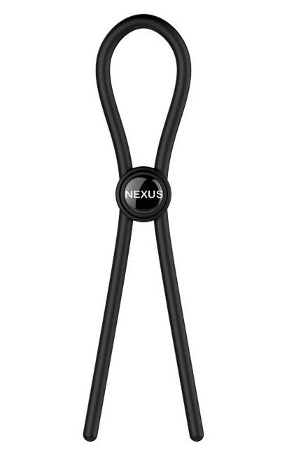 Черное эрекционное лассо Nexus Forge Single - Nexus Range - в Нефтекамске купить с доставкой