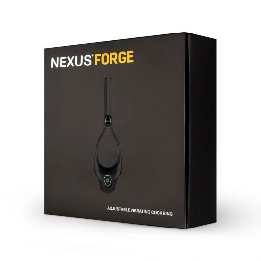 Черное эрекционное лассо с вибрацией Nexus Forge - Nexus Range - в Нефтекамске купить с доставкой
