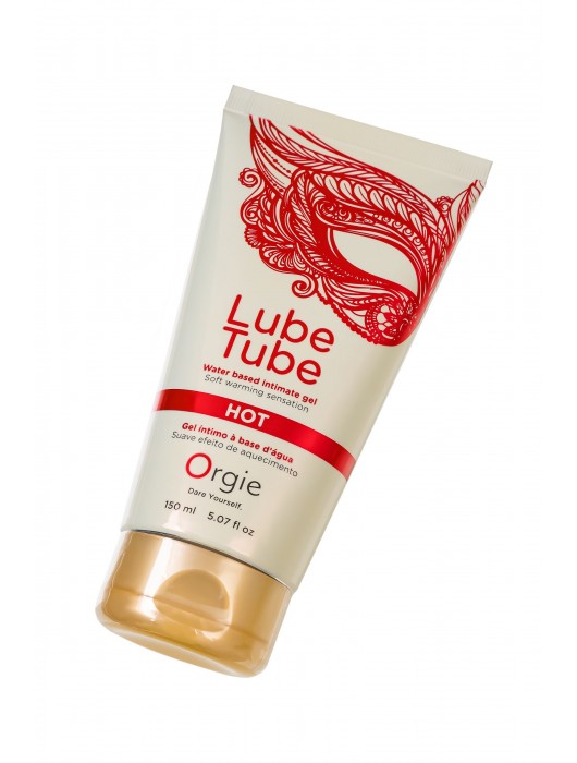 Интимный гель на водной основе Lube Tube Hot с разогревающим эффектом - 150 мл. - ORGIE - купить с доставкой в Нефтекамске