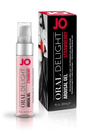 Клубничный лубрикант для оральных ласк Oral Delight Strawberry Sensation - 30 мл. - System JO - купить с доставкой в Нефтекамске