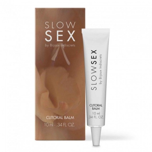 Бальзам для клитора Slow Sex Clitoral Balm - 10 мл. - Bijoux Indiscrets - купить с доставкой в Нефтекамске