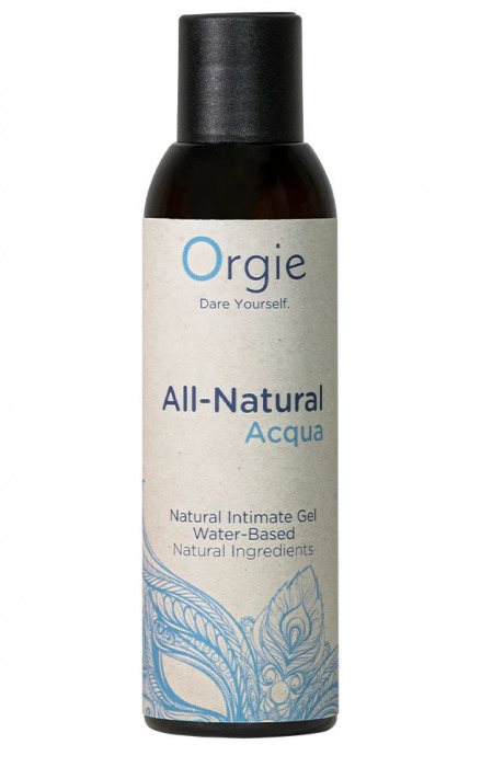Интимный гель на водной основе Orgie All-Natural Acqua - 150 мл. - ORGIE - купить с доставкой в Нефтекамске