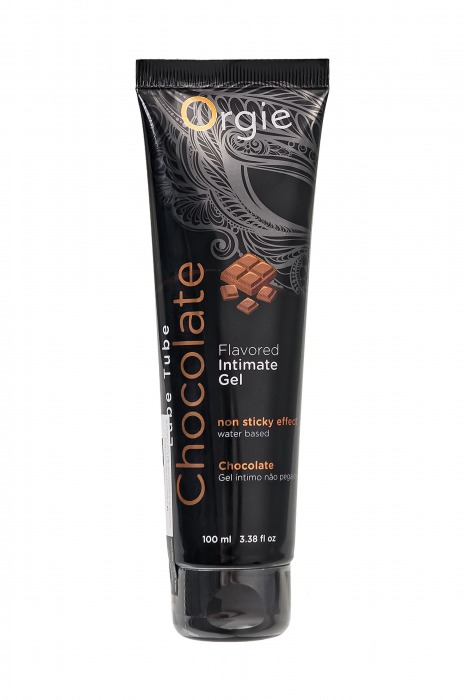 Интимный гель на водной основе Lube Tube Chocolate с шоколадным вкусом - 100 мл. - ORGIE - купить с доставкой в Нефтекамске