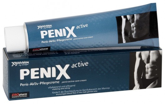 Возбуждающий крем для мужчин PeniX active - 75 мл. - Joy Division - купить с доставкой в Нефтекамске
