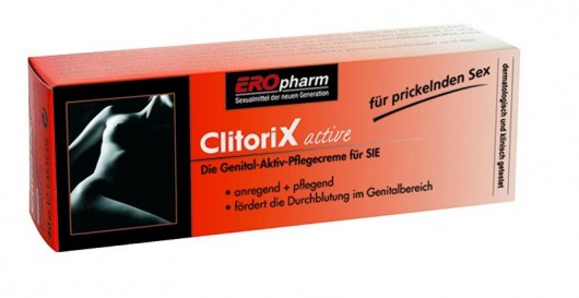 Возбуждающий крем для женщин ClitoriX active - 40 мл. - Joy Division - купить с доставкой в Нефтекамске