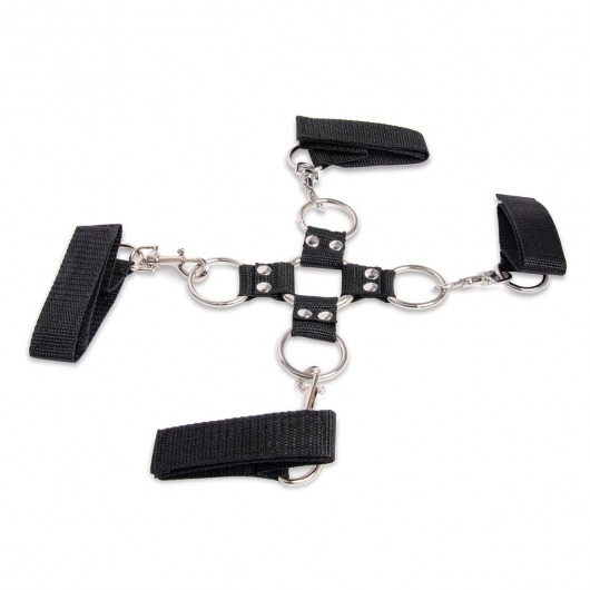 Набор для фиксации из 7 предметов Hogtie   Ball Gag Kit - Lux Fetish - купить с доставкой в Нефтекамске