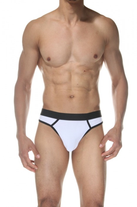 Белые мужские трусы-стринги - Don Moris купить с доставкой Белые мужские трусы-стринги - Don Moris купить с доставкой