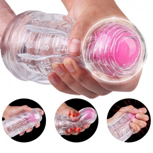 Прозрачный вибромастурбатор Space Capsule-RСT - S-HANDE - в Нефтекамске купить с доставкой