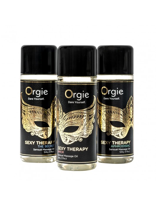 Набор массажных масел Sexy Therapy (3 флакона по 30 мл.) - ORGIE - купить с доставкой в Нефтекамске