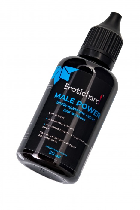 Капли для мужчин Erotichard Male Power - 50 мл. - Erotic Hard - купить с доставкой в Нефтекамске