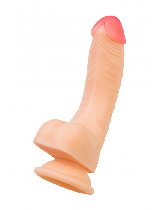 Телесный фаллоимитатор Nash - 18 см. - ToyFa