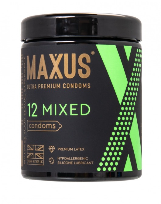 Презервативы MAXUS Mixed - 12 шт. - Maxus - купить с доставкой в Нефтекамске