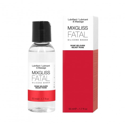 Силиконовый флюид с ароматом розы Mixgliss Fatal Velvet Rose - 50 мл. - Mixgliss - купить с доставкой в Нефтекамске