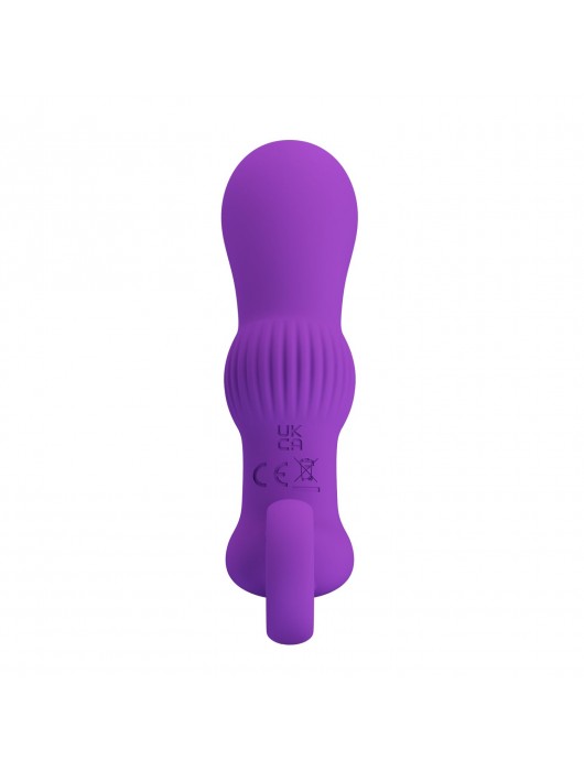 Фиолетовый вибромассажёр для массажа простаты Cayla - 11,2 см. - Baile - в Нефтекамске купить с доставкой
