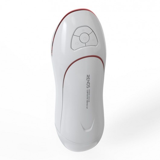 Белый вибромастурбатор со сжатием и голосовым сопровождением - Rends - в Нефтекамске купить с доставкой