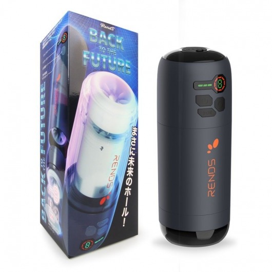 Черный вибромастурбатор Back To The Future - Rends - в Нефтекамске купить с доставкой