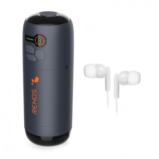 Черный вибромастурбатор Back To The Future - Rends - в Нефтекамске купить с доставкой