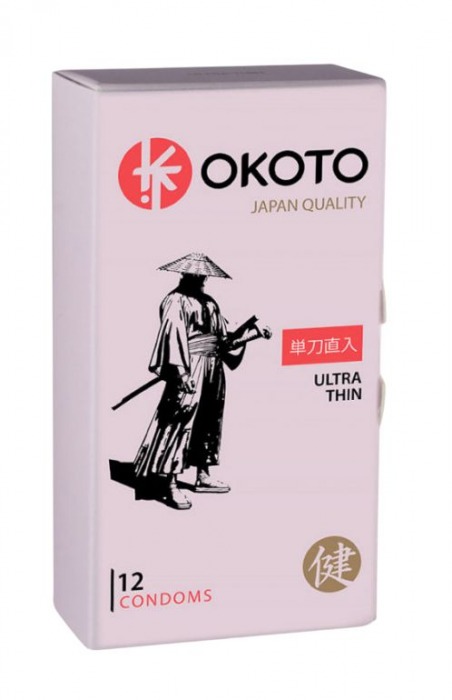 Тонкие презервативы OKOTO Ultra Thin - 12 шт. - Sitabella - купить с доставкой в Нефтекамске