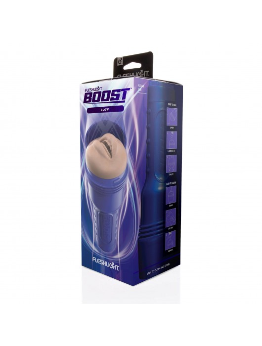 Мастурбатор-ротик Fleshlight Boost Blow - Fleshlight - в Нефтекамске купить с доставкой