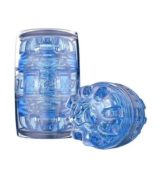 Мастурбатор Fleshlight Quickshot Turbo Blue Ice - Fleshlight - в Нефтекамске купить с доставкой