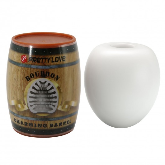 Мастурбатор в футляре-бочке Charming Barrel Bourbon - Baile - в Нефтекамске купить с доставкой