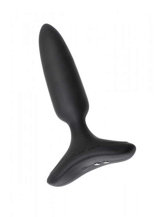 Черная анальная втулка Hush 2 (XS) - 12,1 см. - Lovense