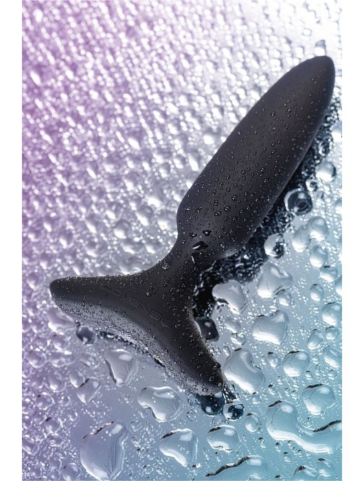 Черная анальная втулка Hush 2 (XS) - 12,1 см. - Lovense