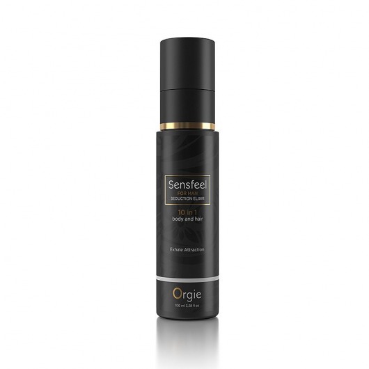Мужской лосьон для тела и волос с феромонами Orgie Sensfeel For Man Pheromone Seduction Elixir - 100 мл. -  - Магазин феромонов в Нефтекамске