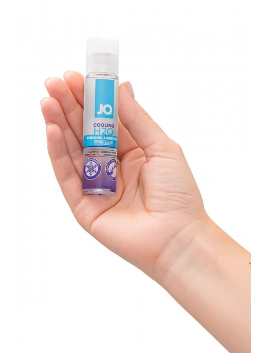 Охлаждающий лубрикант на водной основе JO H2O COOLING - 30 мл. - System JO - купить с доставкой в Нефтекамске