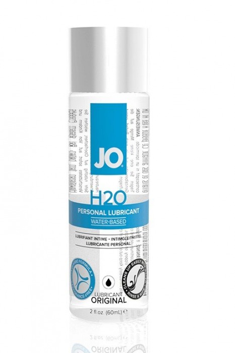 Нейтральный лубрикант на водной основе JO Personal Lubricant H2O - 60 мл. - System JO - купить с доставкой в Нефтекамске