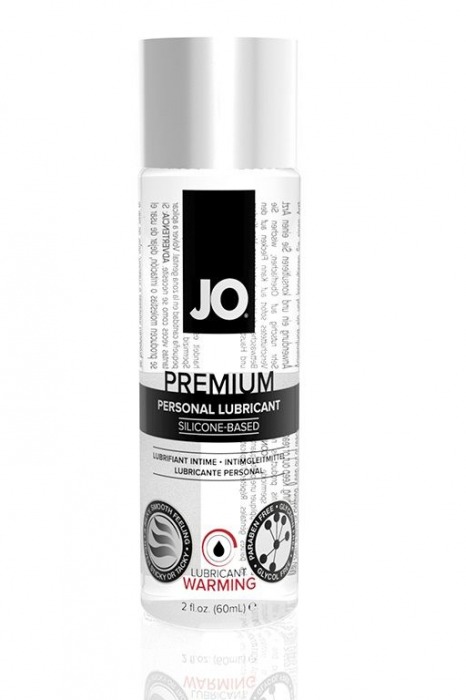 Возбуждающий лубрикант на силиконовой основе JO Personal Premium Lubricant  Warming - 60 мл. - System JO - купить с доставкой в Нефтекамске