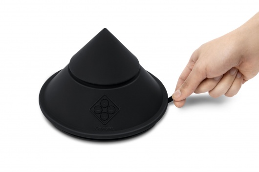 Конусный вибромассажер Cowgirl Cone с 2 насадками - CowGirl - купить с доставкой в Нефтекамске