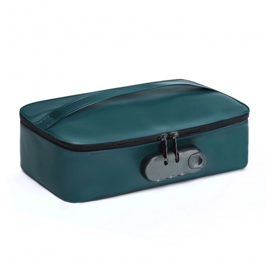 Зеленая сумочка для хранения игрушек Discreet Box - Dorcel - купить с доставкой в Нефтекамске