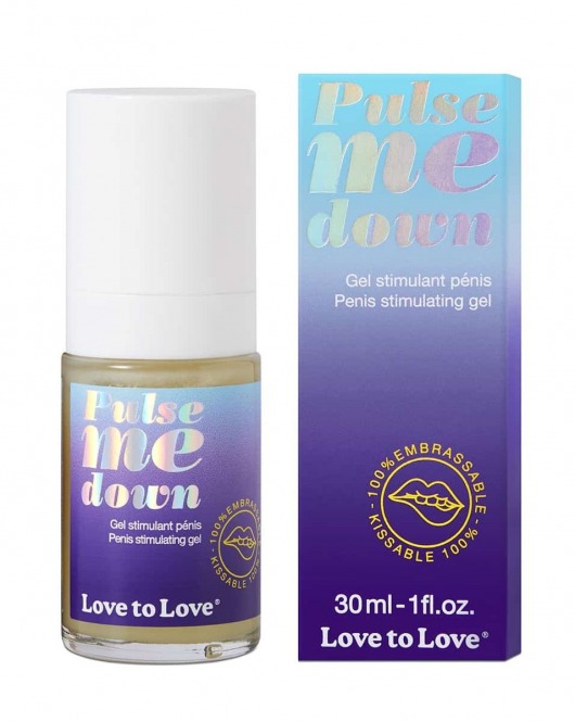 Стимулирующий гель для пениса Pulse Me Down - 30 мл. - Love to Love - купить с доставкой в Нефтекамске
