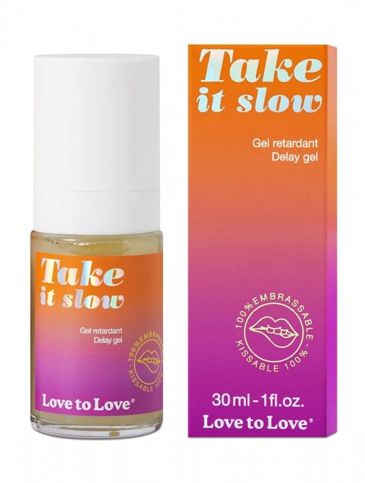 Пролонгирующий гель для мужчин Take It Slow - 30 мл. - Love to Love - купить с доставкой в Нефтекамске