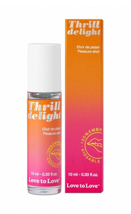 Возбуждающий гель Thrill Delight - 10 мл. - Love to Love - купить с доставкой в Нефтекамске