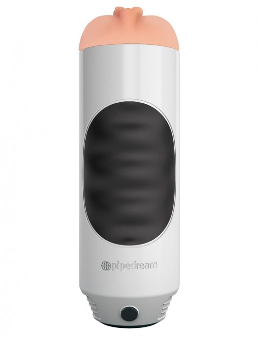 Мастурбатор-вагина Extreme Toyz Mega Grip Vibrating Stroker Mouth - Pipedream - в Нефтекамске купить с доставкой