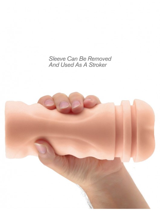 Мастурбатор-вагина Extreme Toyz Mega Grip Vibrating Stroker Mouth - Pipedream - в Нефтекамске купить с доставкой