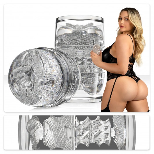 Прозрачный двусторонний мастурбатор Fleshlight Quickshot Mia Malkova - Fleshlight - в Нефтекамске купить с доставкой